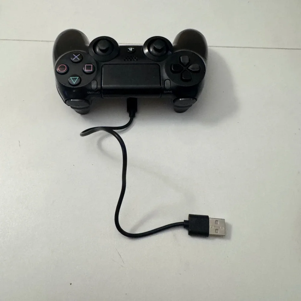 Sony PlayStation 4 DualShock 4 Wireless Controller Jet Black PS4 CUH-ZCT2U works